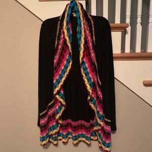 Colorful Crochet Cardigan